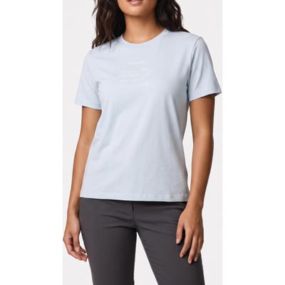 Calvin Klein Short Sleeve Classic Handwriting Logo Tee Plein Air Taglia: XS | Maglie Sportivi Outlet | Donna
