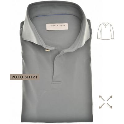 John Miller Polo Hyperstretch Performance V-Neck Donker Groen / male