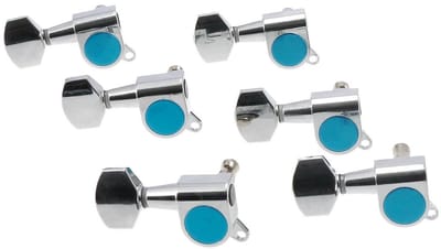 Gitaar stemmechanieken 6-in-line voor elektrische gitaar - Fazley 10543