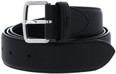 LACOSTE Riem Men's Classic 35 Petit Pique Belt W90 Noir Zwart
