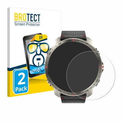 BROTECT - Screenprotector voor Polar Grit X Pro Titan - Folie Beschermfolie transparant 2 Stuks
