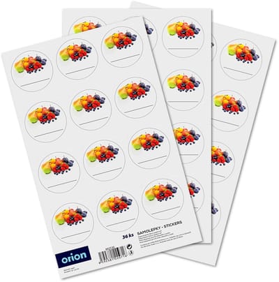 Zelfklevende Etiketten voor Potjes 36 stuks - Flessen - Labels - Stickers