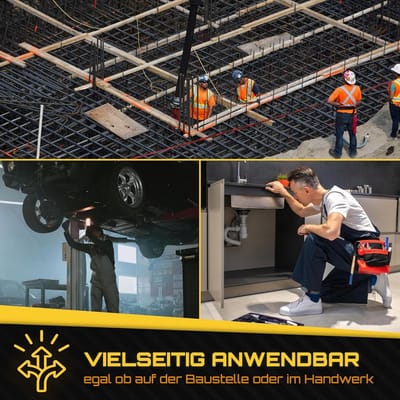 Robuuste Dubbele Ratel voor Steigerbouw en Montage - 36 cm Lengte