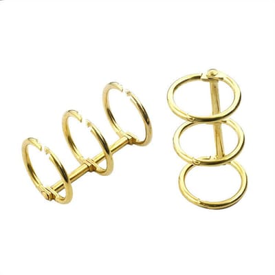 1 Stuks Metalen Losbladig Boek Ringbinders Ring Ringen Album Scrapbook Clips Knutselen Fotoalbum Metalen Ring Binder Kantoorbenodigdheden