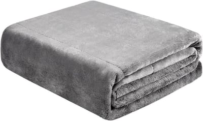 Elektrische deken - Verwarmde plaid - Warm blijven - USB verwarming - 80x140 cm - Grijs