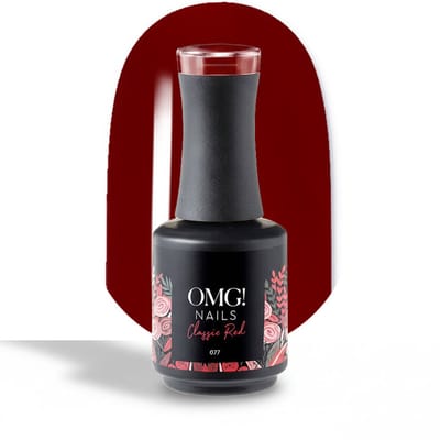 Limea Gellak 077 Classic Red 15ml - Gel nagellak - Rode Gel lak - OMG nails - Rood