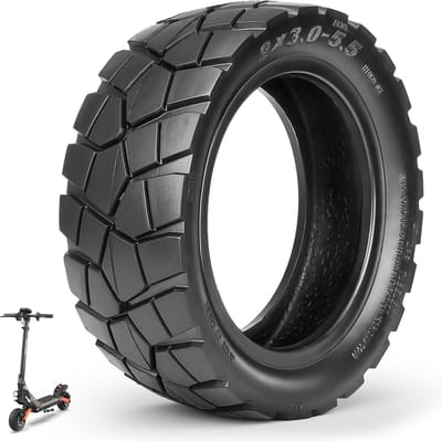 SnelShoppen - 9x3.0-5.5 Tubeless Banden voor Elektrische Scooter, Offroad Vacuüm Wielen, Slijtvast, Lekbestendig, 2 Pack voor Kukirin G2 Pro en Meer