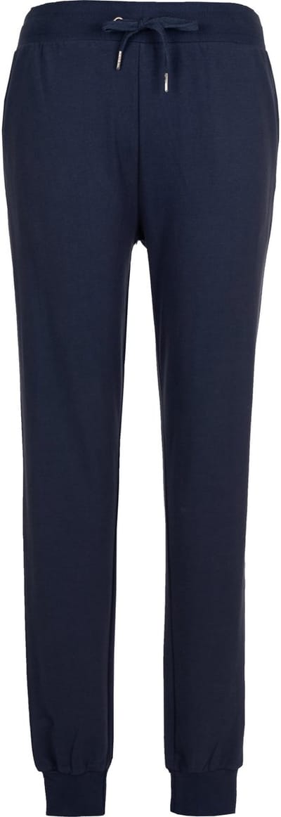 Pastunette Lounge/Pyjamabroek - Katoen - Donkerblauw - Boordjes - Maat L