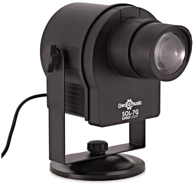 Sol Custom Image Gobo Logo Projector van Gear4music