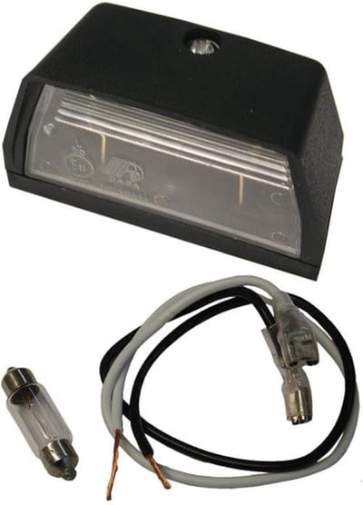 ProPlus Kentekenverlichting - E11-gekeurd - 12V - Inclusief buislampje - 68 x 38 mm
