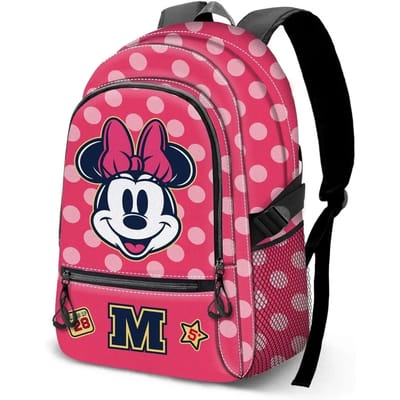 Karactermania - Disney - Minnie Mouse - FIGHT FAN 2.2 Rugzak - Backpack handbagage met trolley bevestiging - Roze