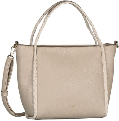 Gabor schoudertas Ariela Zip Shopper Beige