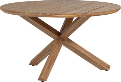 WOOOD Kiro Tuintafel Rond - Acacia Hout - Naturel - 76x135x135