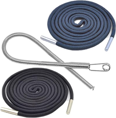 Verstelbare Koord voor Joggingbroeken, 140 cm Lange Tailleband, Ideaal voor Sport en Vrije Tijd (Set van 2 + 1)