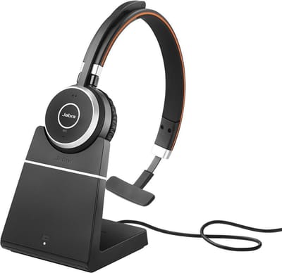 Jabra Evolve 65 MS Mono met Oplaadstandaard