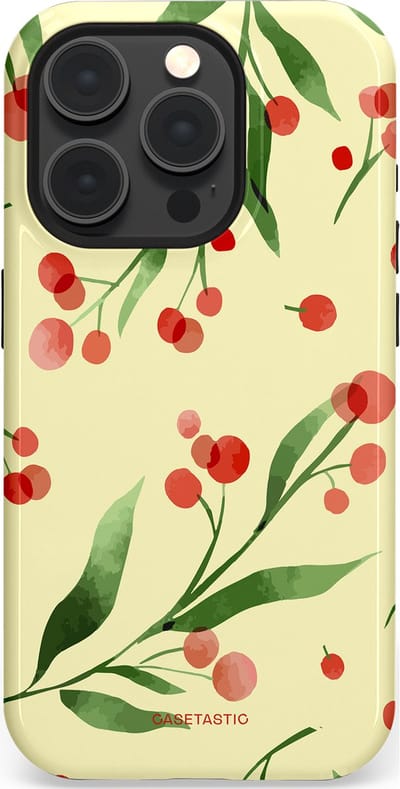 Casetastic Hoesje Geschikt voor Apple iPhone 15 Pro Magsafe - Stijlvolle Beschermende Duo-layer Case - Watermeloen