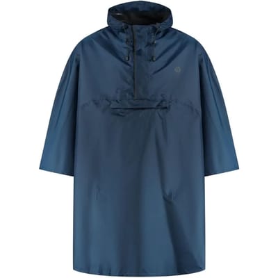Rogelli Commuter Core Dames en Heren Fiets Regenponcho - Blauw