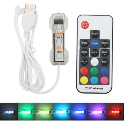 LED Aquarium Verlichting   Landschap Vissen   Afstandsbediening Verlichting voor Middelgrote Kleine Vissen  s met Zeskant   Blokken