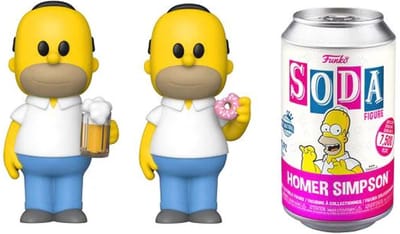 Funko Pop! Soda: The Simpsons Homer 7500Pcs Exclusive