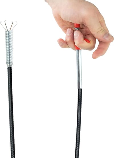 Grijparm 60 cm Telescopische Klauwgrijper Voor Huishouden Werk Universeel Inzetbaar Extra Veilige Aangename Grip Ergonomische Handgreep Afvoerspiraal