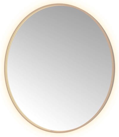 Hotbath &More Mirrors Round LED Badkamerspiegel - Rond - 120 cm - Geborsteld Koper Pvd