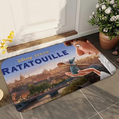1 stuks Disney Ratatouille Badkamer Absorberende Matten Antislip Matten Woondecoratie Benodigdheden Tapijten Woon Keuken Vloermatten 40x60cm
