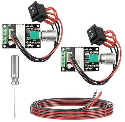 Instelbare Omkeerbare Toerentalregelaar voor DC Motor 6V-28V 3A 80W