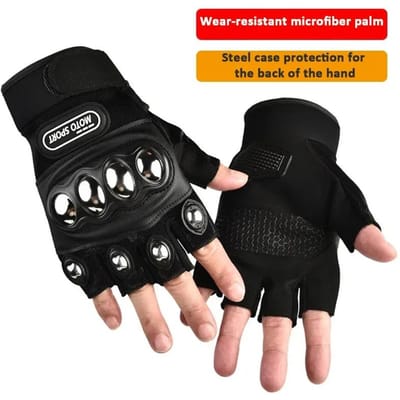Zelfverdediging Knokkelhandschoen Zelfverdediging Robuuste Behuizing Handschoen Tactische Handschoenen Bescherming Gevechtsbescherming Buitenbescherming 1 pairs black