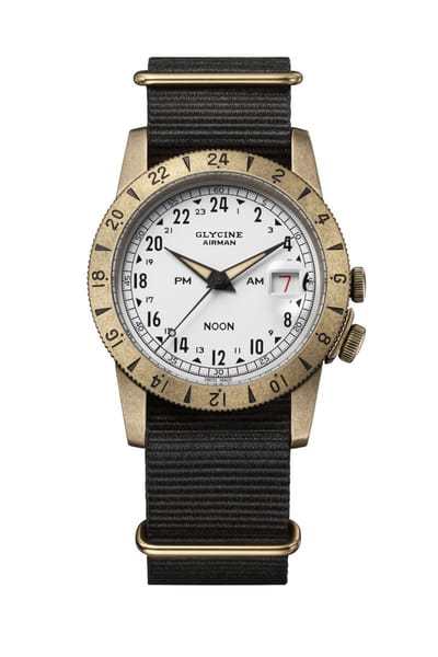 Glycine GL0378 - Airman Vintage Noon PURIST 40