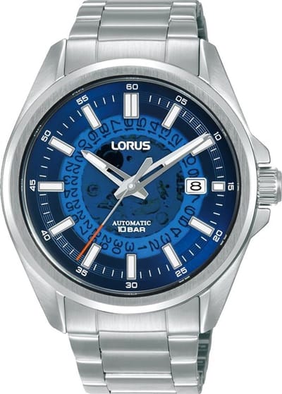 Automatisch Herenhorloge Roestvrij Staal Zilverkleurig