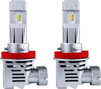 TLVX H8 / H9 / H11 36000 Lumen Perfect fit LED lampen 6000k Helder Wit (set 2 stuks), CANBUS, CSP LED CHIP, 55 Watt, Auto - Scooter - Motor - Dimlicht - Grootlicht – Mistlicht - Koplampen - Autolamp - Autolampen 12V