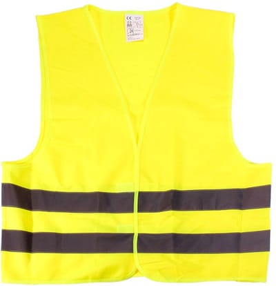 Veiligheidshesje | Geel | Gevarenhesje - Veiligheidsvest - set van 2