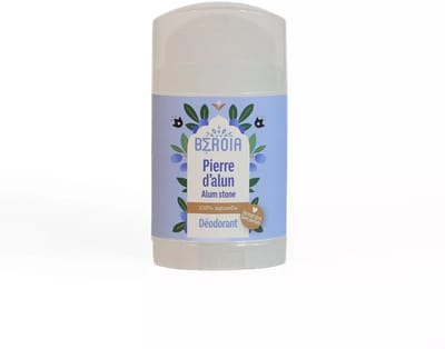 Puur en natuurlijk Aluinsteen deodorant stick - zeer gevoelige huid - doeltreffend - aftershave 100g