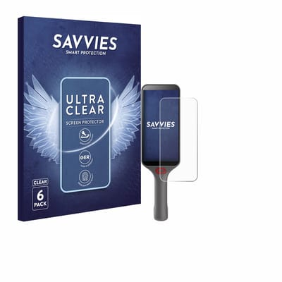 Savvies - Screenprotector voor Honeywell CS32 - Folie Beschermfolie transparant 6 Stuks