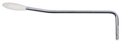 Tremolostang - Boston TA-5-FCW - 5mm schroefdraad - 5mm armdiameter - Chroom - Witte knop