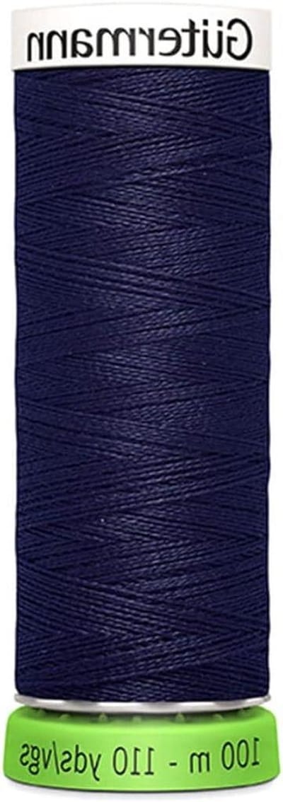 Naaigaren Polyester - Universeel Garen - Naaien Alle Stoffen - Gemaakt Gerecycled Materiaal - 100 Meter - Paars Blauw