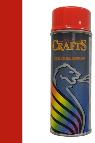Motip aircrafts hoogglans lak RAL 3020 verkeersrood - 400 ml.
