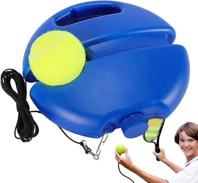 Trainingsset Rebounder - Oefenmateriaal Bal - Vaardigheden Verbeteren - Draagbaar Ontwerp - 21 x 21 x 5 cm - Meerkleurig