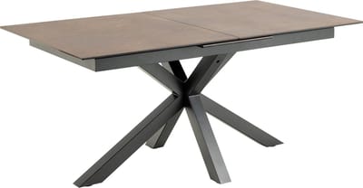 Eettafel Durgan Bruin Uitschuifbaar 168/210x90cm - Giga Living