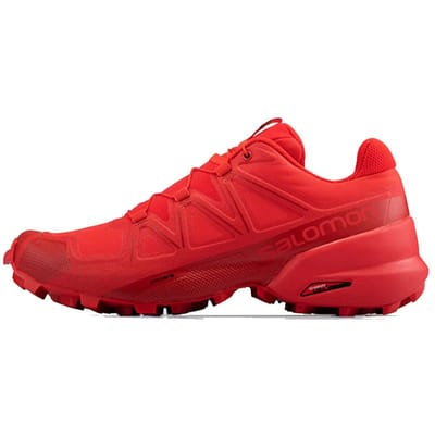 Salomon Speedcross 5 Casual Sports Demping Duurzaam Ademend Ondersteuning Balans Lage Top Hardloopschoenen Heren sneakers Rood L40684300 42 red