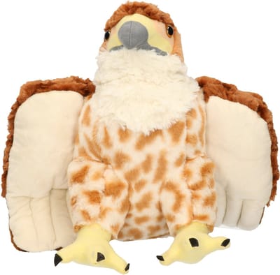 Wild Republic Knuffel Havik - 30 cm - pluche - vogel knuffeldier - speelgoed knuffels - roofvogel