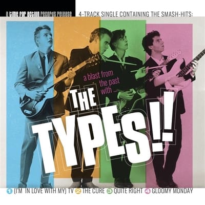 Types - A Blast Form The Past With The Types (7" Single)
