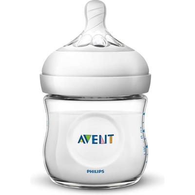 Philips Avent Natural babyfles – SCF030/17 babyfles (0m+) voor langzame toevoer
