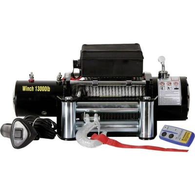 Berger & Schröter 31807 Kabellier Trekkracht (rollend): 11.8 kg Draadloze afstandsbediening, Incl. rolluik, Kabelgebonden afstandsbediening