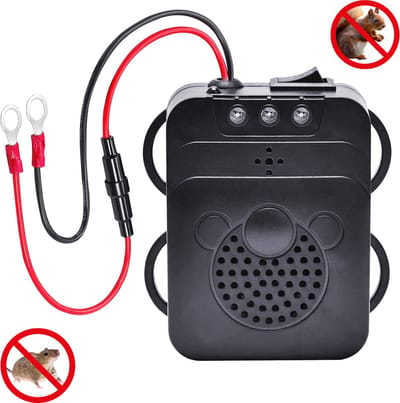 Garpex® Marterverjager Auto - Steenmarter Verjager - Marterverjagers - 12V - Met Ultrasone