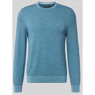Regular fit gebreide pullover van zuiver katoen