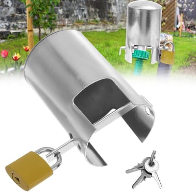 Dailygoods- Kraanbeveiliging Hoogwaardige Bescherming - Buitenkranen - Waterbesparing - Antidiefstal - Roestvrij Staal - Eenvoudige Installatie - Kraanlock