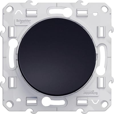 Schakelaar Antraciet - Stroomonderbreker - Elektrische Installatie - Opbouwmontage - 7x75x35mm - Antraciet