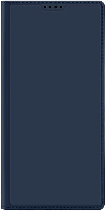 Dux Ducis - Telefoon Hoesje geschikt voor de Samsung Galaxy S24 Ultra - Skin Pro Book Case - Donker Blauw