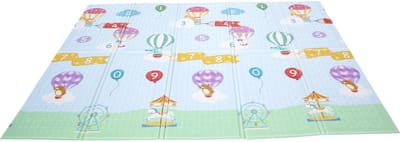 Teamson Kids Speelmat Voor Baby/Peuters - Heteluchtballon - Zacht - 154cm x 197cm